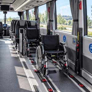 France : un autocar spécialement aménagé pour accueillir jusqu’à 12 fauteuils roulants